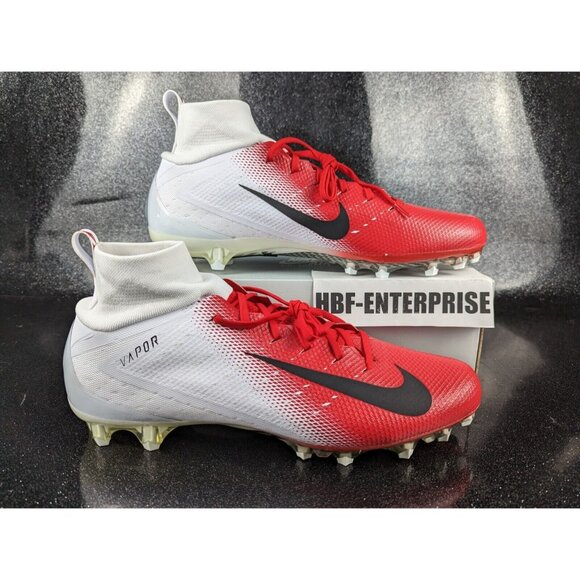 Nike Vapor Untouchable Pro 3 University Red White Black Men\'s Size 16 NEW main image 9